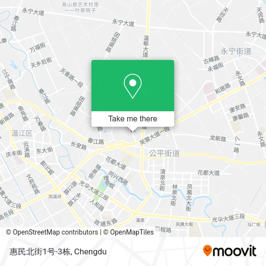 惠民北街1号-3栋 map