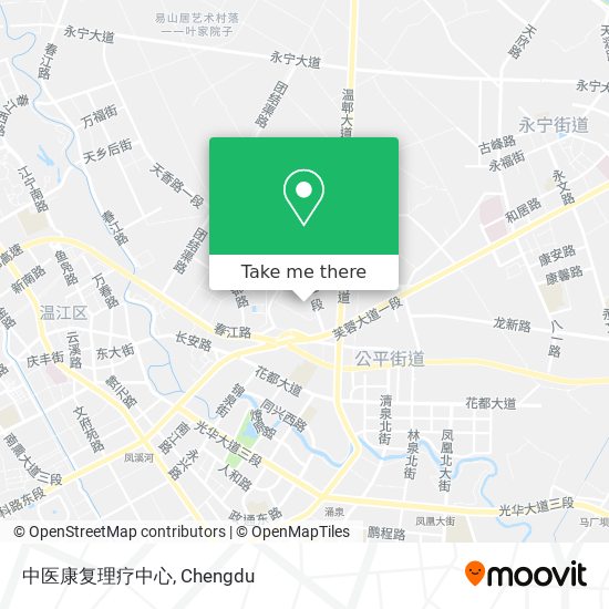 中医康复理疗中心 map