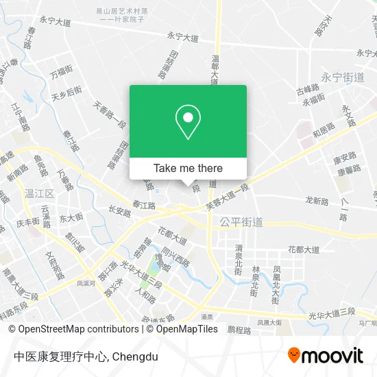 中医康复理疗中心 map