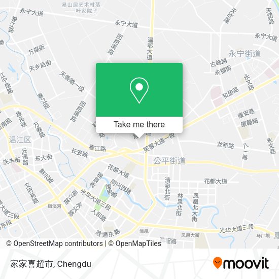 家家喜超市 map