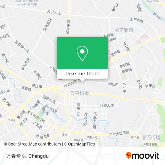 万春兔头 map