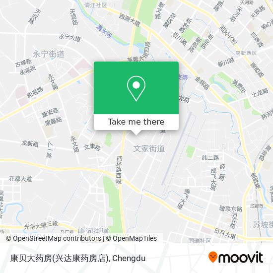 康贝大药房(兴达康药房店) map