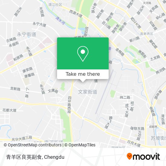 青羊区良英副食 map