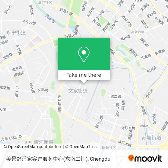 美景舒适家客户服务中心(东南二门) map