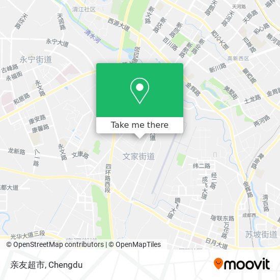 亲友超市 map
