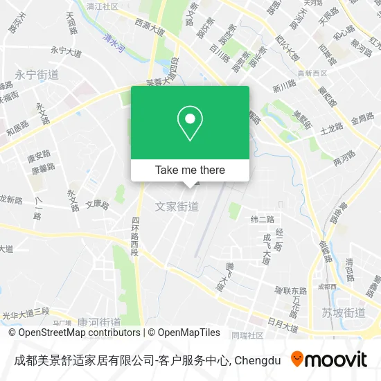 成都美景舒适家居有限公司-客户服务中心 map