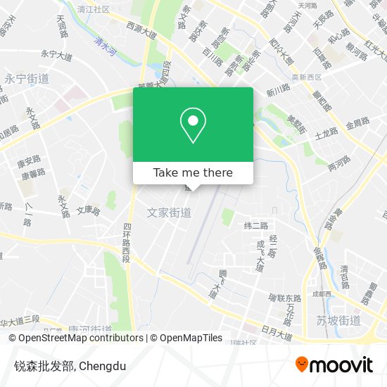 锐森批发部 map