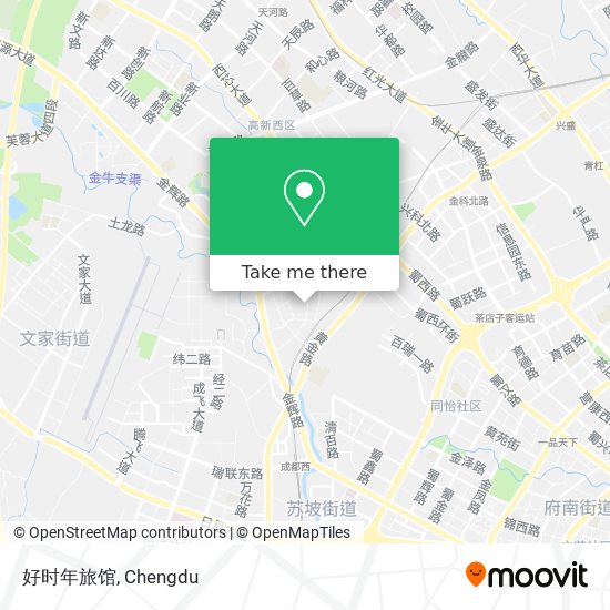 好时年旅馆 map