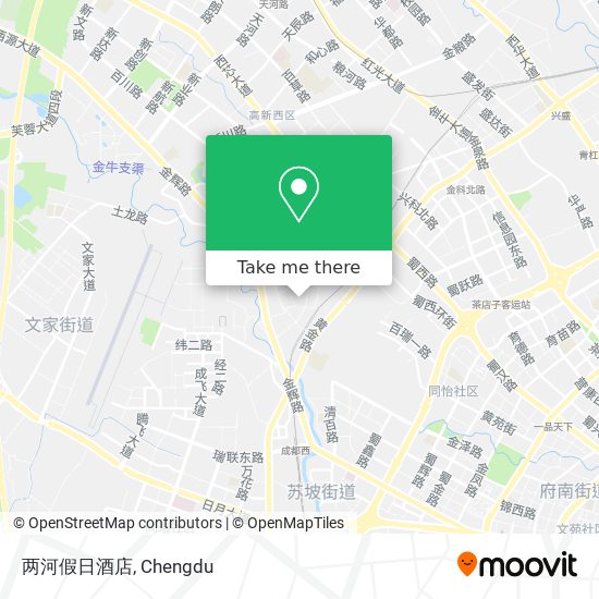 两河假日酒店 map