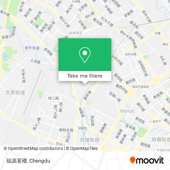 福源茗楼 map
