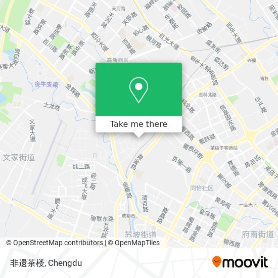 非遗茶楼 map