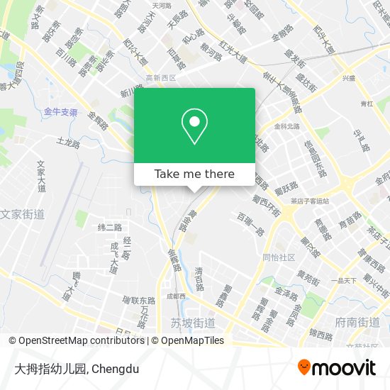 大拇指幼儿园 map