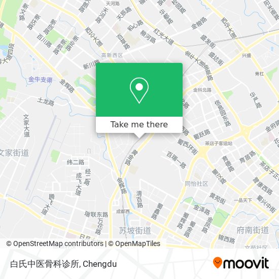 白氏中医骨科诊所 map