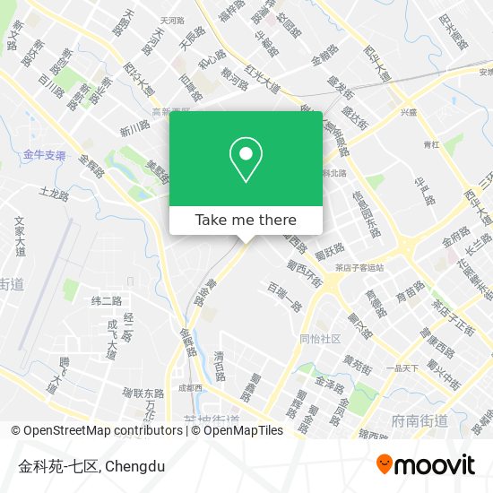 金科苑-七区 map