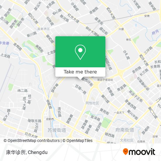 康华诊所 map