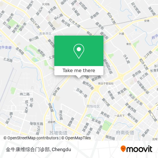 金牛康维综合门诊部 map