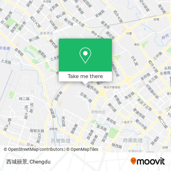 西城丽景 map