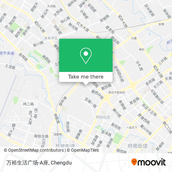 万裕生活广场-A座 map