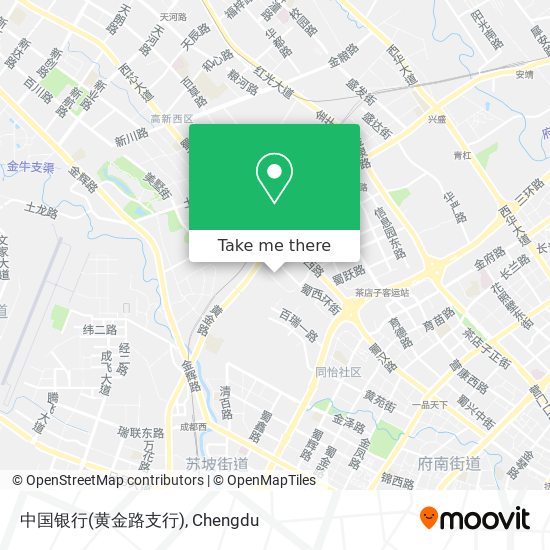 中国银行(黄金路支行) map