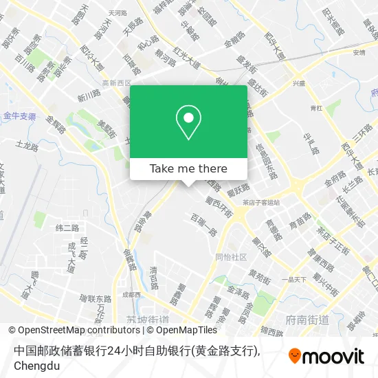 中国邮政储蓄银行24小时自助银行(黄金路支行) map