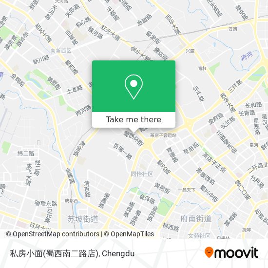 私房小面(蜀西南二路店) map