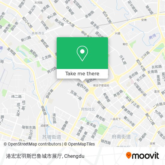 港宏宏羽斯巴鲁城市展厅 map