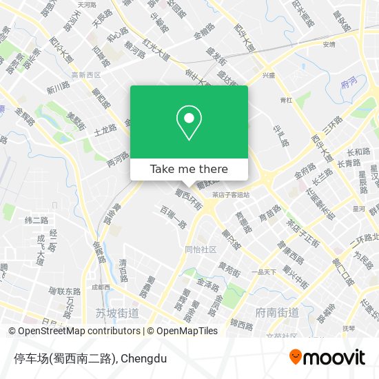 停车场(蜀西南二路) map