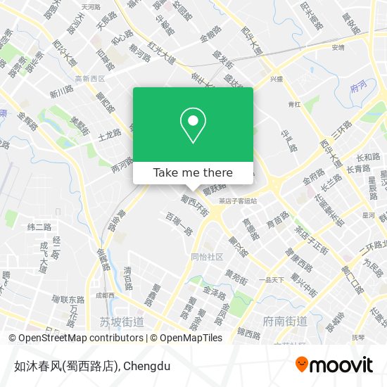 如沐春风(蜀西路店) map
