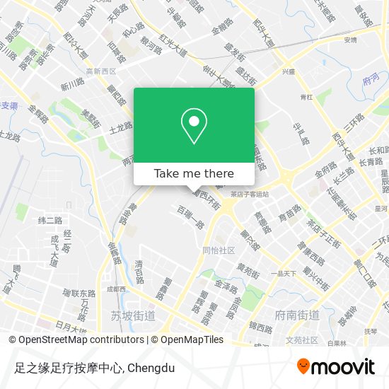 足之缘足疗按摩中心 map