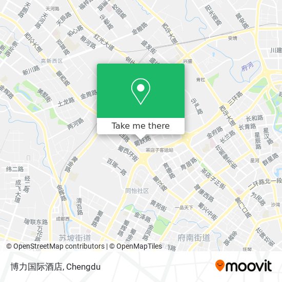 博力国际酒店 map