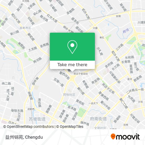 益州锦苑 map