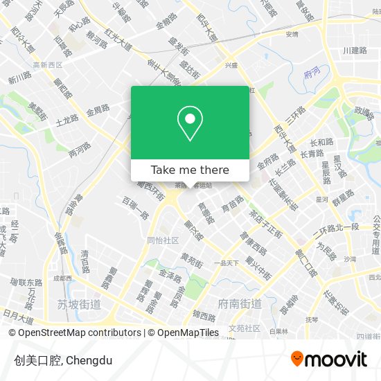 创美口腔 map