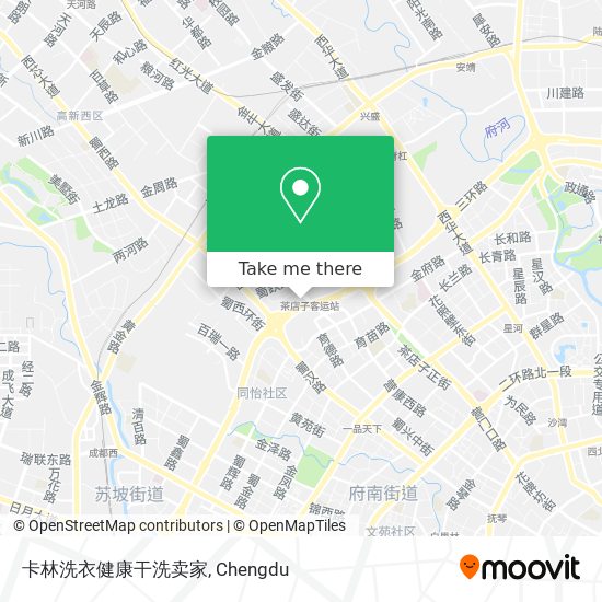 卡林洗衣健康干洗卖家 map