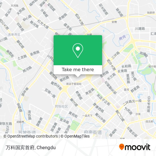 万科国宾首府 map