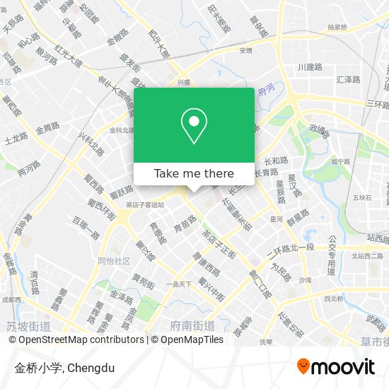 金桥小学 map