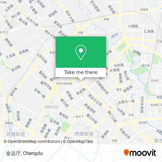 金运厅 map