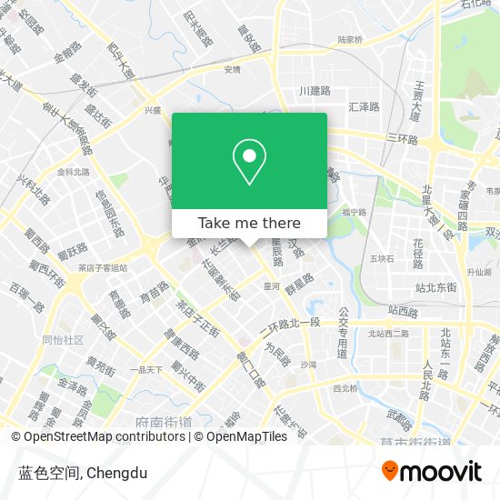 蓝色空间 map