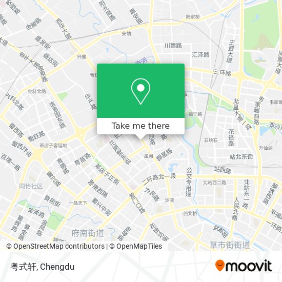 粤式轩 map