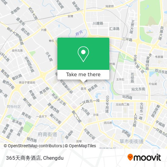 365天商务酒店 map