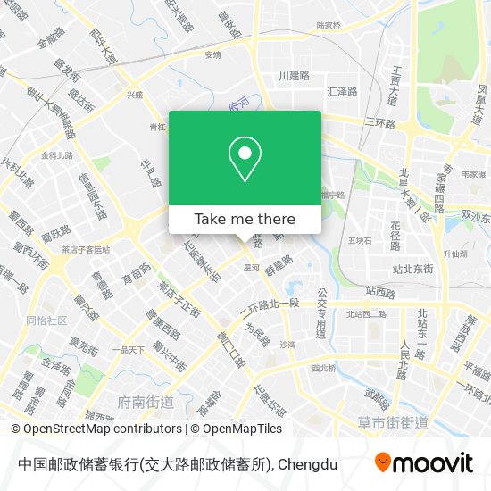 中国邮政储蓄银行(交大路邮政储蓄所) map