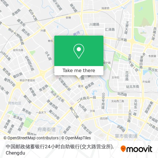 中国邮政储蓄银行24小时自助银行(交大路营业所) map