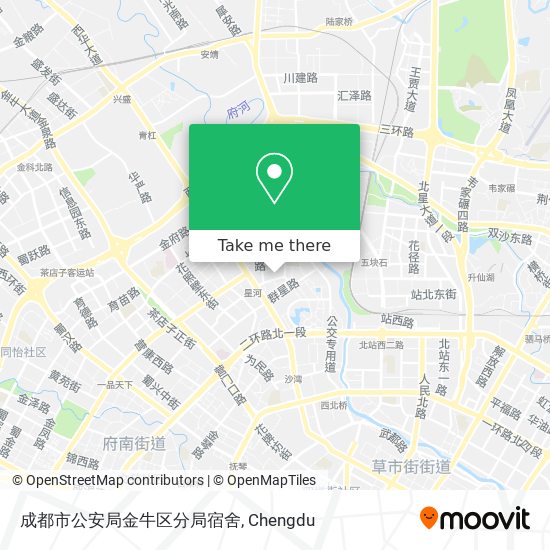 成都市公安局金牛区分局宿舍 map