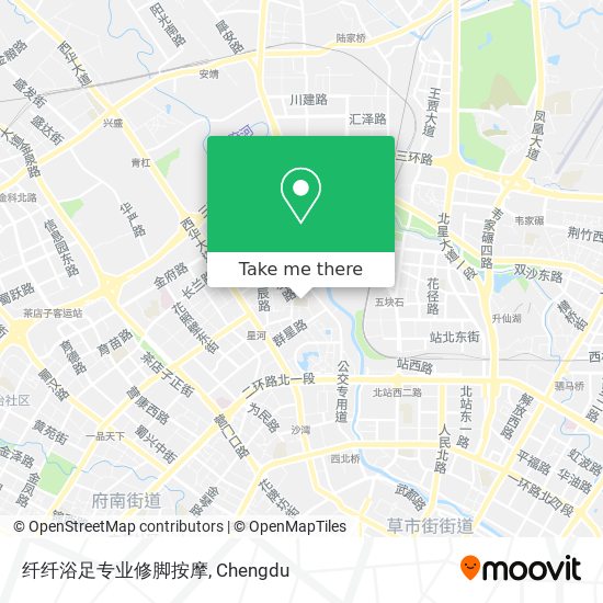 纤纤浴足专业修脚按摩 map