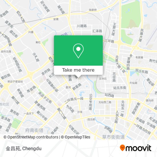 金昌苑 map