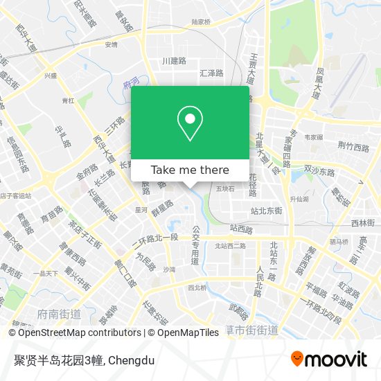 聚贤半岛花园3幢 map