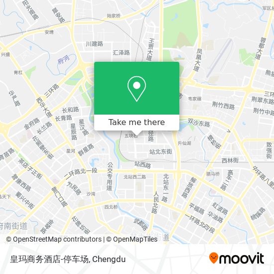 皇玛商务酒店-停车场 map