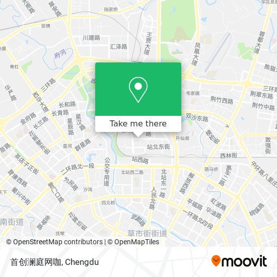 首创澜庭网咖 map