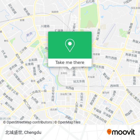 北城盛世 map