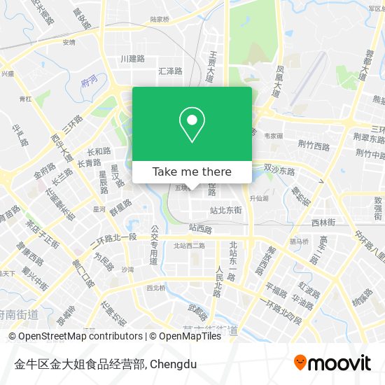 金牛区金大姐食品经营部 map