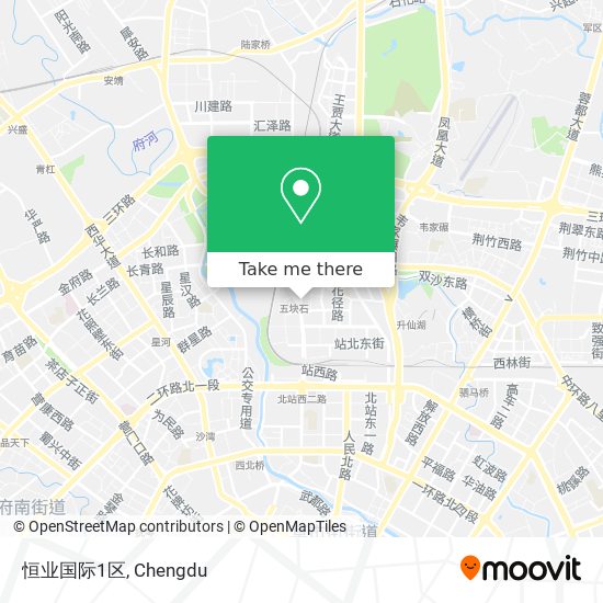 恒业国际1区 map